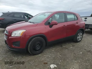 2015 Chevrolet Trax LS with VIN KL7CJKSB1FB159740, listed as a Copart auction lot 44644725 with 83,378 mi miles and Salvage Title. Bid and sale history available at carsss.com. Image 1.