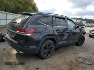 2022 Volkswagen Atlas SE with VIN 1V2JP2CA8NC541186, listed as a Copart auction lot 78072594 with 19,287 mi miles and Salvage title. Bid and sale history available at DreamBid. Image 3.