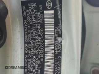 2006 Toyota Prius z VIN JTDKB20U667513920, wystawiony jako Copart lot #52853405 z przebiegiem 186 137 mil mil oraz Szkoda całkowita • Salvage title. Historia ofert i sprzedaży dostępna na DreamBid. Obrazek 12.