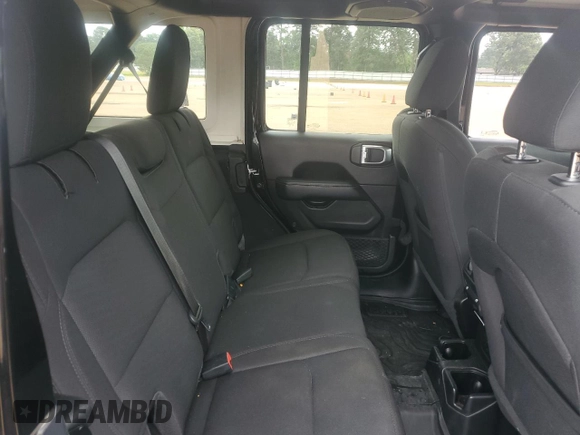 2020 Jeep Wrangler Unlimited Sahara с VIN 1C4HJXEG9LW243287, выставлен на аукционе Copart как лот 55729585 с пробегом 56 913 миль миль и Списание • Salvage title. История ставок и продаж доступна на DreamBid. Изображение 11.