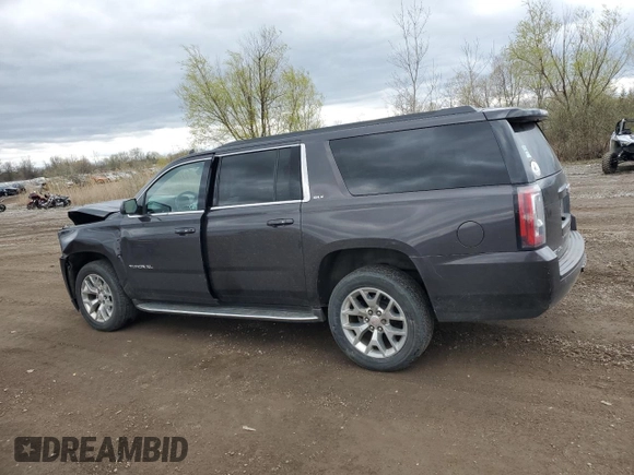 2016 GMC Yukon XL SLT with VIN 1GKS2GKC3GR282521, listed as a Copart auction lot 53453175 with 102,250 mi miles and Salvage Title. Bid and sale history available at carsss.com. Image 2.