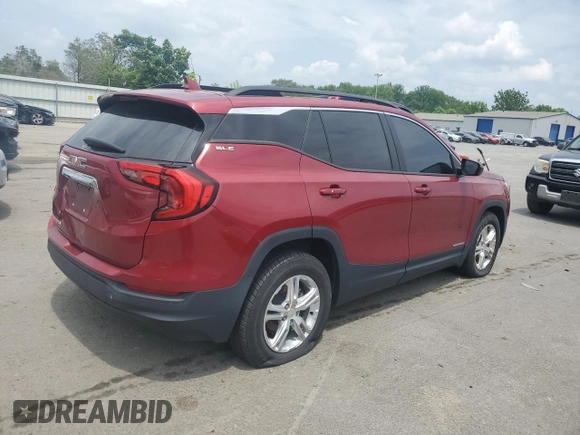 2021 GMC Terrain SLE with VIN 3GKALMEV9ML317196, listed as a Copart auction lot 59150915 with 84,614 mi miles and Salvage title. Bid and sale history available at DreamBid. Image 3.