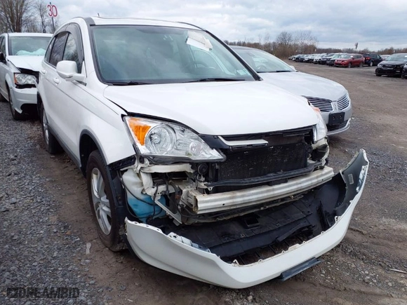 2010 Honda CR-V EX-L with VIN 5J6RE4H76AL025836, listed as a IAAI auction lot 42016790 with 142,956 mi miles. Bid and sale history available at carsss.com. Image 1.