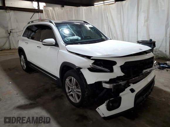 2021 Mercedes-Benz GLB with VIN W1N4M4HBXMW102971, listed as a Copart auction lot 63263072 with 13,805 mi miles. Bid and sale history available at carsss.com. Image 1.