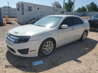 2012 Ford Fusion SEL z VIN 3FAHP0JA3CR336743, wystawiony jako Copart lot #45455065 z przebiegiem 126 456 mil mil oraz Szkody całkowita. Historia ofert i sprzedaży dostępna na DreamBid. Obrazek 1.