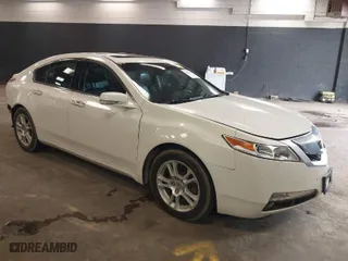 2009 Acura TL Tech with VIN 19UUA86509A018569, listed as a IAAI auction lot 41963789 with 188,305 mi miles. Bid and sale history available at carsss.com. Image 1.