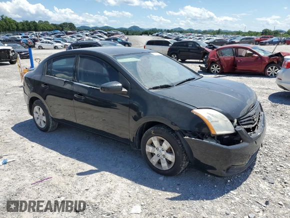 2012 Nissan Sentra S with VIN 3N1AB6AP0CL784395, listed as a Copart auction lot 61189225 with 143,869 mi miles and Salvage title. Bid and sale history available at DreamBid. Image 4.