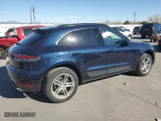 2021 Porsche Macan with VIN WP1AA2A50MLB02568, listed as a Copart auction lot 53486345 with 54,116 mi miles and Salvage Title. Bid and sale history available at carsss.com. Image 3.