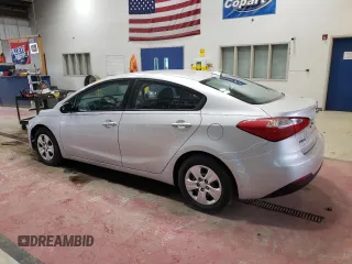 2016 Kia Forte LX with VIN KNAFK4A64G5564629, listed as a Copart auction lot 49143165 with 99,480 mi miles and Salvage Title. Bid and sale history available at carsss.com. Image 2.
