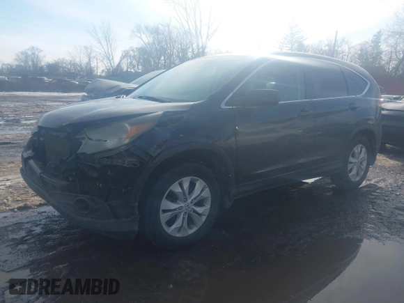 2013 Honda CR-V EX with VIN 2HKRM4H54DH602699, listed as a IAAI auction lot 41657262 with 276,347 mi miles. Bid and sale history available at carsss.com. Image 2.