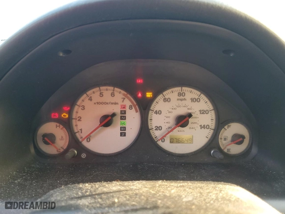 2002 Honda Civic LX with VIN 2HGES16512H518935, listed as a Copart auction lot 70000484 with 76,649 mi miles and Non Repairable. Bid and sale history available at carsss.com. Image 9.
