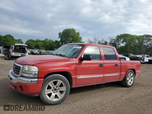 2006 GMC Sierra 1500 SL z VIN 2GTEC13V661342401, wystawiony jako Copart lot #53716275 z przebiegiem 318 308 mil mil oraz Nie do naprawy • Non repairable. Historia ofert i sprzedaży dostępna na DreamBid. Obrazek 1.