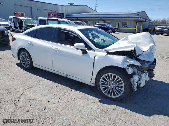 2022 Toyota Avalon Limited with VIN 4T1DZ1FB7NU075909, listed as a Copart auction lot 49660295 with 87,197 mi miles and Non Repairable. Bid and sale history available at carsss.com. Image 4.