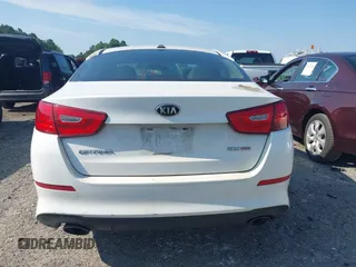 2015 Kia Optima SX with VIN 5XXGR4A75FG361688, listed as a IAAI auction lot 42604374 with 162,359 mi miles and . Bid and sale history available at DreamBid. Image 16.