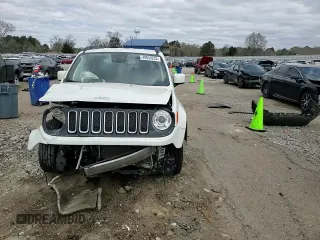 2018 Jeep Renegade Latitude with VIN ZACCJABB8JPG73693, listed as a Copart auction lot 49843235 with 92,447 mi miles and Salvage Title. Bid and sale history available at carsss.com. Image 11.
