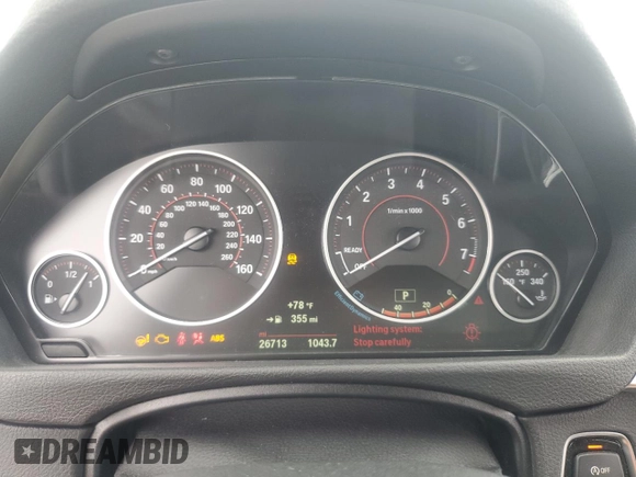 2019 BMW 4 Series 440i xDrive with VIN WBA4W9C52KAF94728, listed as a Copart auction lot 56696245 with 26,713 mi miles and Salvage title. Bid and sale history available at DreamBid. Image 9.