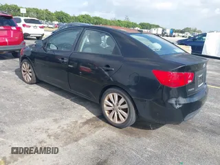 2010 Kia Forte SX with VIN KNAFW4A31A5310586, listed as a IAAI auction lot 41964278 with 1 mi miles. Bid and sale history available at carsss.com. Image 3.