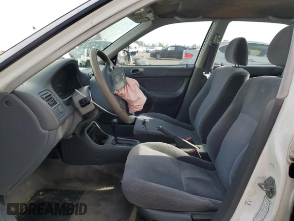 1998 Honda Civic DX with VIN 2HGEJ6624WH528497, listed as a Copart auction lot 83231964 with 132,637 mi miles and Salvage Title. Bid and sale history available at DreamBid. Image 7.