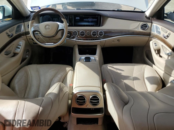 2017 Mercedes-Benz S 550e with VIN WDDUG6DB2HA316894, listed as a Copart auction lot 85319614 with 97,561 mi miles and Salvage Title. Bid and sale history available at DreamBid. Image 8.