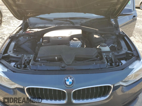2016 BMW 3 Series 328i with VIN WBA8E9C52GK647432, listed as a Copart auction lot 48344095 with 77,960 mi miles and Salvage Title. Bid and sale history available at DreamBid. Image 13.