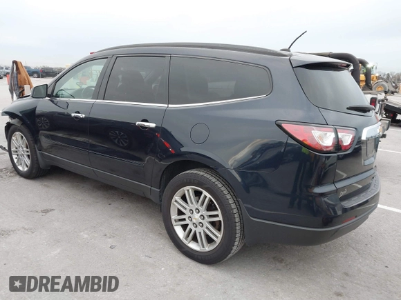 2015 Chevrolet Traverse LT with VIN 1GNKRGKD0FJ384167, listed as a IAAI auction lot 40962983 with 145,239 mi miles. Bid and sale history available at carsss.com. Image 3.