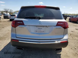 2012 Acura MDX with VIN 2HNYD2H26CH507620, listed as a Copart auction lot 52337315 with 121,624 mi miles and Salvage title. Bid and sale history available at DreamBid. Image 6.