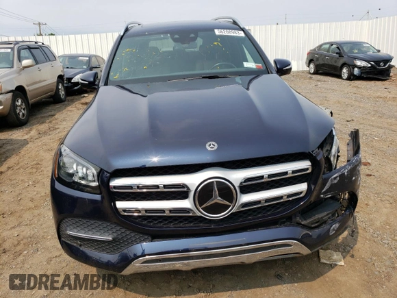 2021 Mercedes-Benz GLS with VIN 4JGFF5KE2MA399729, listed as a Copart auction lot 56208983 with 29,172 mi miles. Bid and sale history available at carsss.com. Image 5.