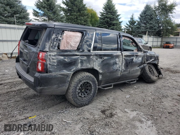 2016 Chevrolet Tahoe with VIN 1GNLCDKCXGR349036, listed as a Copart auction lot 74123044 with Not provided miles and Salvage title. Bid and sale history available at DreamBid. Image 3.