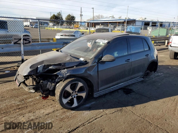 2015 Volkswagen GTI SE with VIN 3VW4T7AU6FM051380, listed as a Copart auction lot 85566824 with 161,716 mi miles and Salvage Title. Bid and sale history available at DreamBid. Image 1.