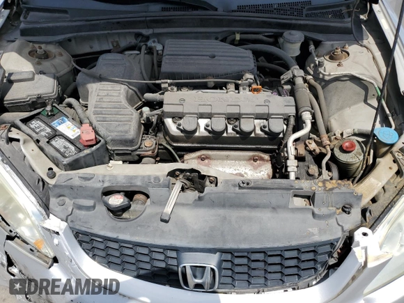 2005 Honda Civic VP z VIN 1HGEM22125L040468, wystawiony jako Copart lot #58404335 z przebiegiem 98 770 mil mil oraz Szkoda całkowita • Salvage title. Historia ofert i sprzedaży dostępna na DreamBid. Obrazek 11.