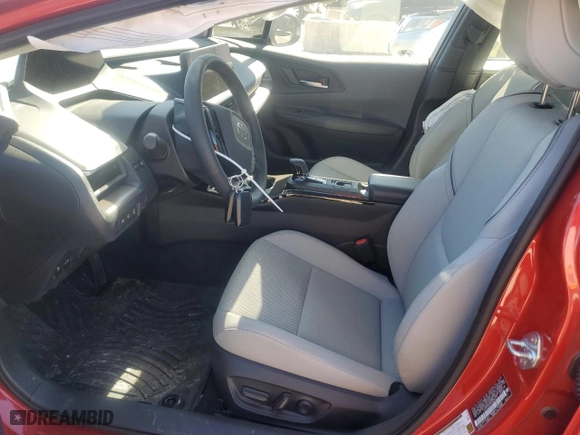 2024 Toyota Prius LE with VIN JTDACAAU9R3036414, listed as a Copart auction lot 46915335 with 296 mi miles and Salvage Title. Bid and sale history available at carsss.com. Image 7.