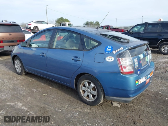2005 Toyota Prius with VIN JTDKB20U257041858, listed as a IAAI auction lot 41582317 with 181,472 mi miles. Bid and sale history available at carsss.com. Image 3.