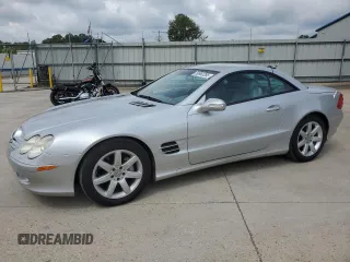 2003 Mercedes-Benz SL 500 z VIN WDBSK75F93F021714, wystawiony jako Copart lot #58963285 z przebiegiem 51 938 mil mil oraz Tytuł czysty. Historia ofert i sprzedaży dostępna na DreamBid. Obrazek 1.