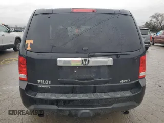 2012 Honda Pilot EX-L with VIN 5FNYF4H56CB041179, listed as a Copart auction lot 45135595 with 162,220 mi miles and Salvage Title. Bid and sale history available at DreamBid. Image 6.