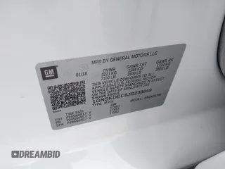 2018 Chevrolet Tahoe Commercial z VIN 1GNSKDEC8JR238969, wystawiony jako IAAI lot #42440047 z przebiegiem 126 373 mil mil oraz . Historia ofert i sprzedaży dostępna na DreamBid. Obrazek 9.