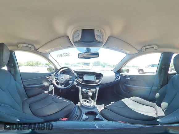 2013 Dodge Dart SXT with VIN 1C3CDFBA9DD143543, listed as a Copart auction lot 53077045 with 217,913 mi miles and Salvage Title. Bid and sale history available at carsss.com. Image 12.