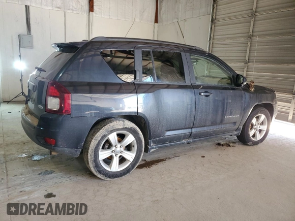 2016 Jeep Compass High Altitude Edition with VIN 1C4NJDEB5GD594365, listed as a Copart auction lot 45900265 with 0 mi miles and Salvage Title. Bid and sale history available at carsss.com. Image 3.