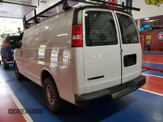 2018 Chevrolet Express Cargo with VIN 1GCWGAFG7J1339351, listed as a IAAI auction lot 42212170 with 104,706 mi miles and . Bid and sale history available at DreamBid. Image 1.