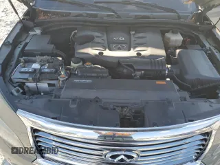 2011 Infiniti QX56 7-passenger with VIN JN8AZ2NE8B9006786, listed as a Copart auction lot 74598254 with 164,074 mi miles and Salvage Title. Bid and sale history available at carsss.com. Image 12.