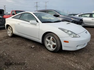 2002 Toyota Celica GTS with VIN JTDDY38T620057199, listed as a Copart auction lot 84674184 with 0 mi miles and Salvage Title. Bid and sale history available at carsss.com. Image 4.