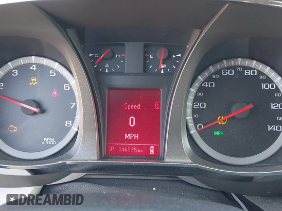 2012 GMC Terrain SLE-1 with VIN 2GKALMEK1C6201399, listed as a IAAI auction lot 41923221 with 146,535 mi miles and . Bid and sale history available at carsss.com. Image 7.