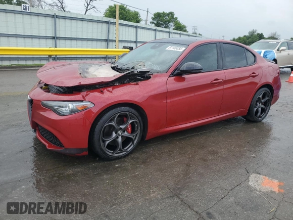 2019 Alfa Romeo Giulia Ti с VIN ZARFANBN3K7606373, выставлен на аукционе Copart как лот 61106055 с пробегом Не указан миль и Списание • Salvage title. История ставок и продаж доступна на DreamBid. Изображение 1.