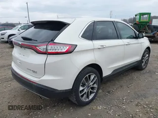 2016 Ford Edge Titanium with VIN 2FMPK3K92GBB86702, listed as a IAAI auction lot 41985614 with 171,722 mi miles. Bid and sale history available at carsss.com. Image 4.