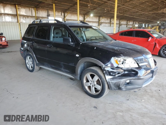 2005 Mitsubishi Outlander XLS with VIN JA4LX41F85U046625, listed as a Copart auction lot 49447215 with 134,343 mi miles and Salvage Title. Bid and sale history available at carsss.com. Image 4.