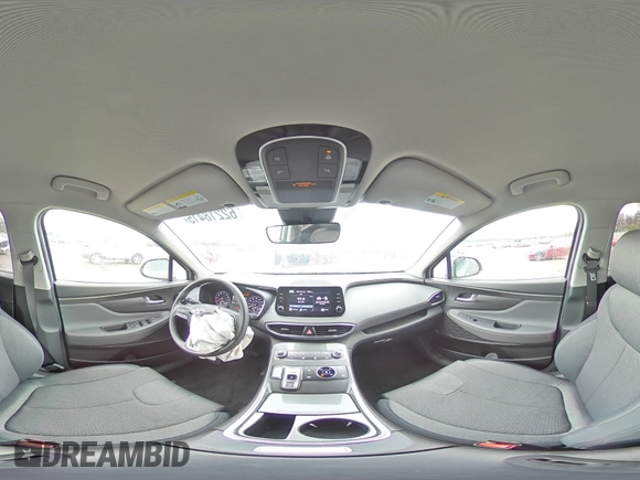 2023 Hyundai Santa Fe SE with VIN 5NMS1DAJ6PH560765, listed as a Copart auction lot 62218415 with 14,808 mi miles and Salvage title. Bid and sale history available at DreamBid. Image 15.