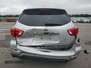 2019 Nissan Pathfinder S with VIN 5N1DR2MM1KC639548, listed as a Copart auction lot 59426945 with 73,412 mi miles and Salvage title. Bid and sale history available at DreamBid. Image 6.