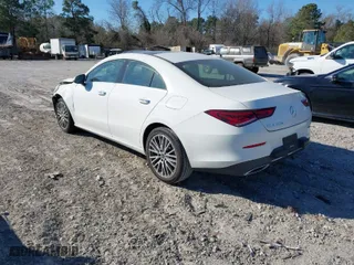 2022 Mercedes-Benz CLA with VIN W1K5J4GB8NN249535, listed as a IAAI auction lot 41717811 with 61,561 mi miles. Bid and sale history available at carsss.com. Image 3.