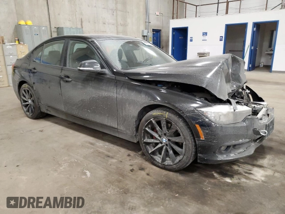 2016 BMW 3 Series 320i xDrive with VIN WBA8A3C54GK690565, listed as a Copart auction lot 42547045 with 94,436 mi miles and Salvage Title. Bid and sale history available at DreamBid. Image 4.