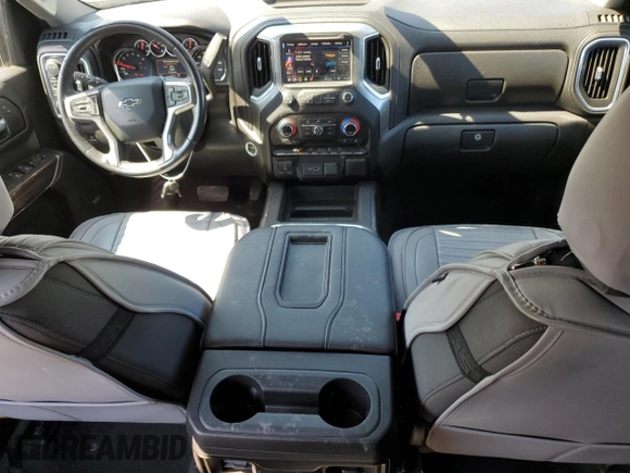 2021 Chevrolet Silverado 1500 RST with VIN 3GCUYEEDXMG236644, listed as a Copart auction lot 48312215 with 41,399 mi miles and Salvage Title. Bid and sale history available at carsss.com. Image 8.