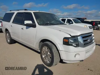 2014 Ford Expedition Max Limited z VIN 1FMJK2A5XEEF62370, wystawiony jako IAAI lot #42767832 z przebiegiem 215 752 mil mil oraz . Historia ofert i sprzedaży dostępna na DreamBid. Obrazek 1.